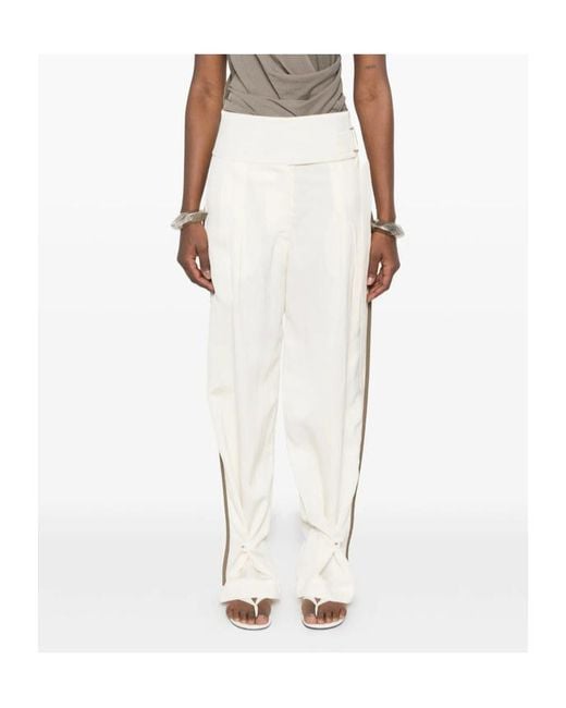 Entire studios White Wide-Leg Pants