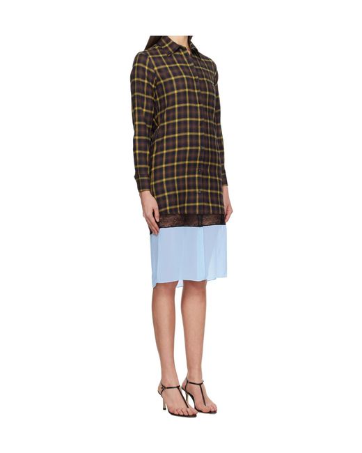 Coperni Multicolor Multi Layer Shirt Dress