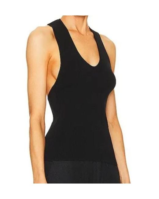 St. Agni Black Sleeveless Vest