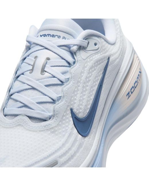Nike Blue Vomero Plus Running Shoes
