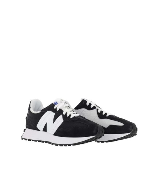New Balance Black Low-Cut Sneakers for men