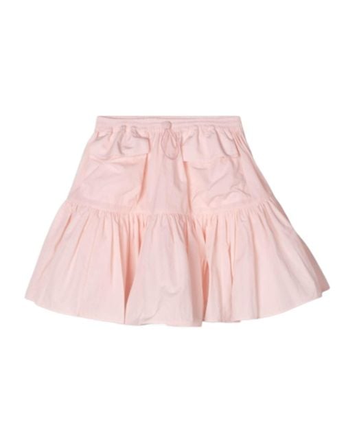 CECILIE BAHNSEN Pink Elastic Waist Skirt