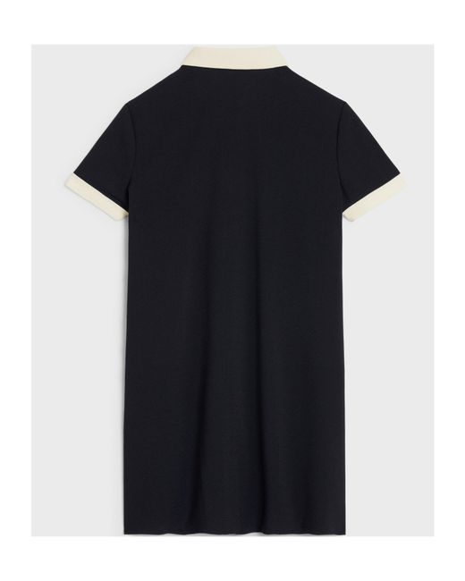 Céline Black Mini Polo Dress