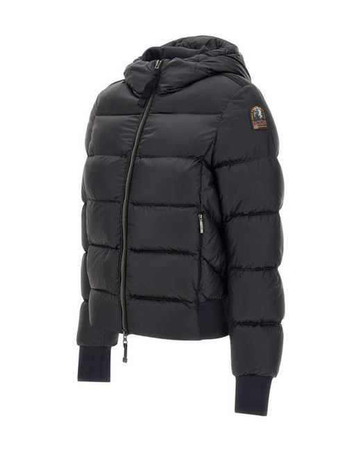 Parajumpers Black Long-Sleeved Down Jacket