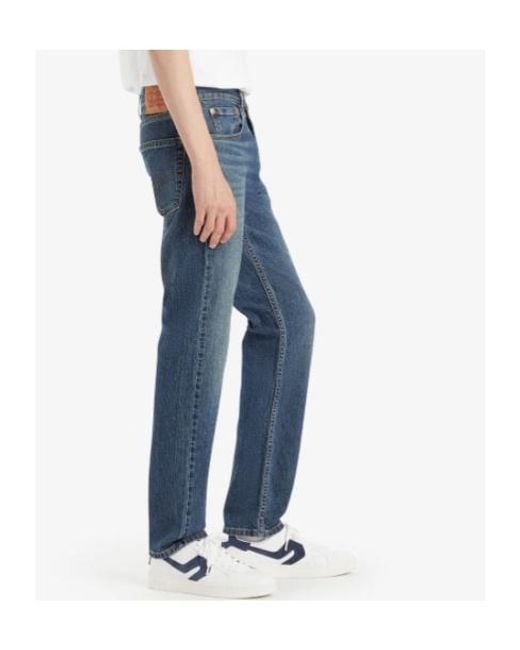 Levi's Blue 502 Taper Jeans for men