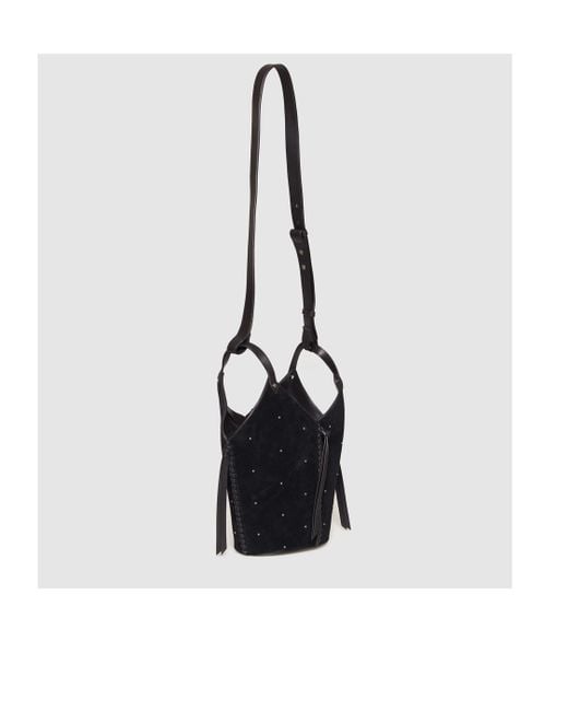 Isabel Marant Black Tampa Mini Shoulder Bag