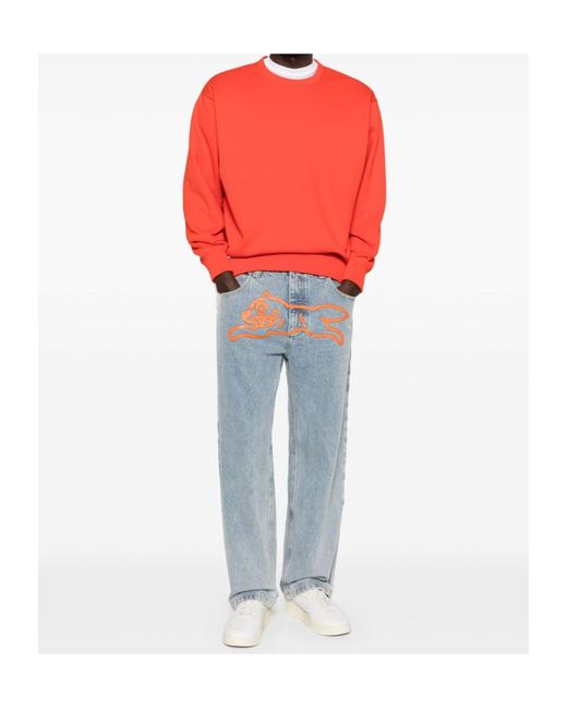 ICECREAM Blue Belt Loop Jeans for men