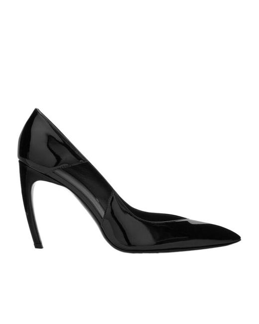 The Attico Black 'Mia' Pump