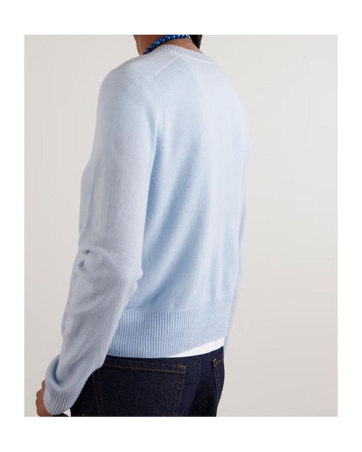 arch4 Blue Holyhead Organic Cashmere Sweater