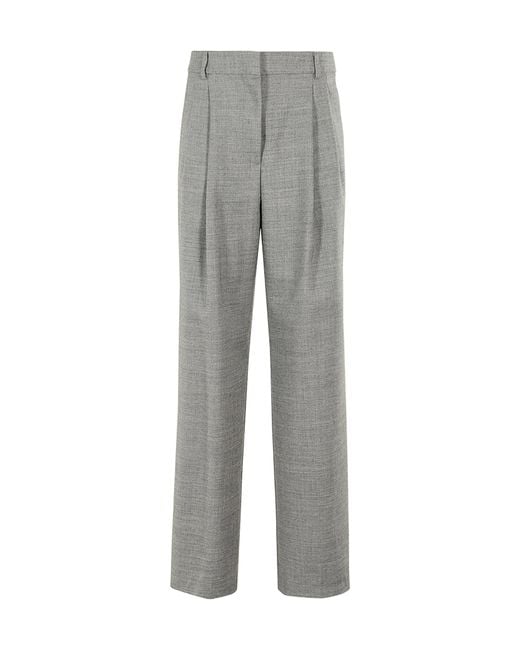 Semicouture Gray Jodi Trousers