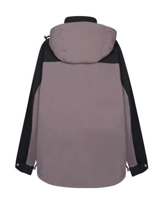 Sacai Black Funnel-Neck Reversible Zipped Jacket for men