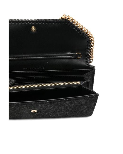 Stella McCartney Black Falabella Chained Mini Bag