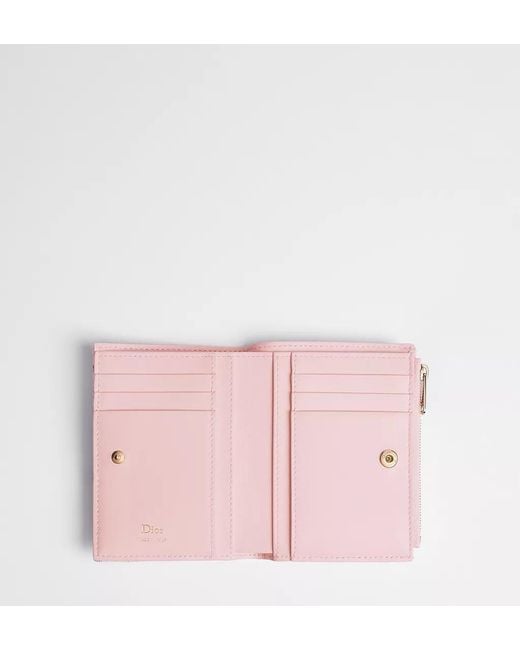 Dior White Promenade Dahlia Wallet