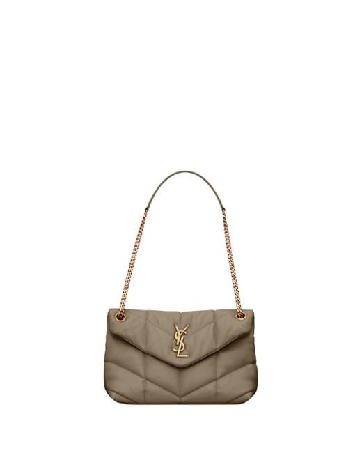 Saint Laurent Natural Puffer Small