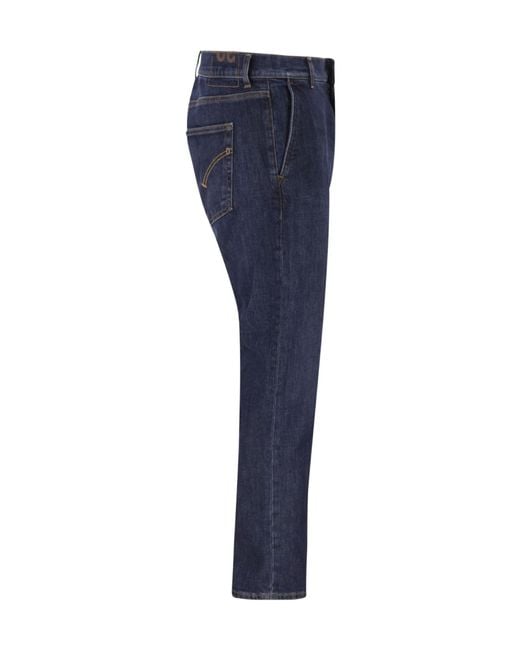 Dondup Blue Jeff Carrot Jeans for men