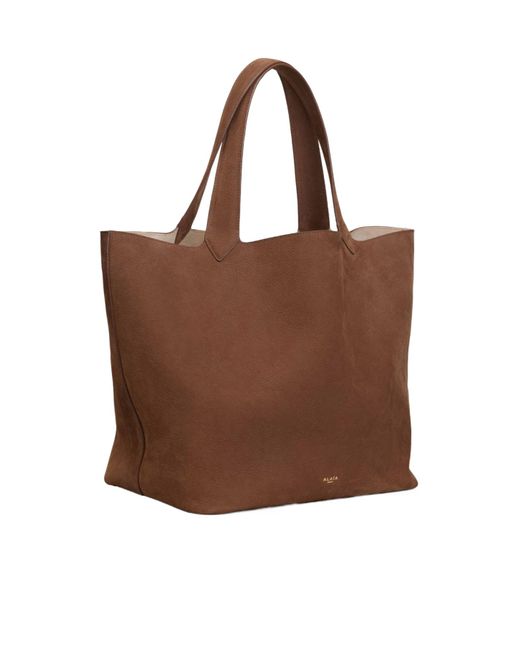 Alaïa Brown Alaïa Le Cabas Bag