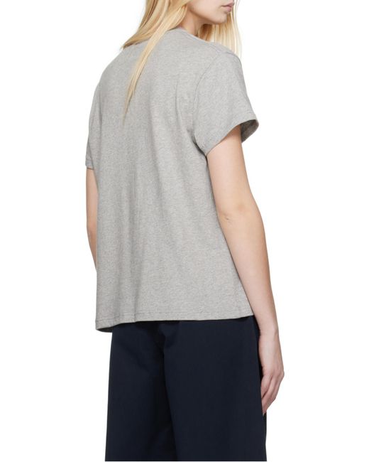 Studio Nicholson Gray Marine T-Shirt