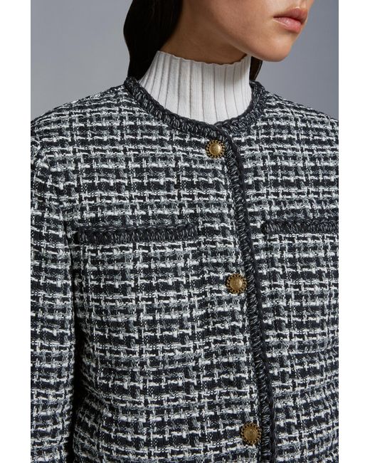 Moncler Black Eliadi Short Down Jacket