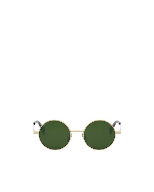Céline Green Logo Sunglasses for men
