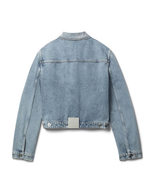 Lanvin Blue Long Sleeved Denim Jacket