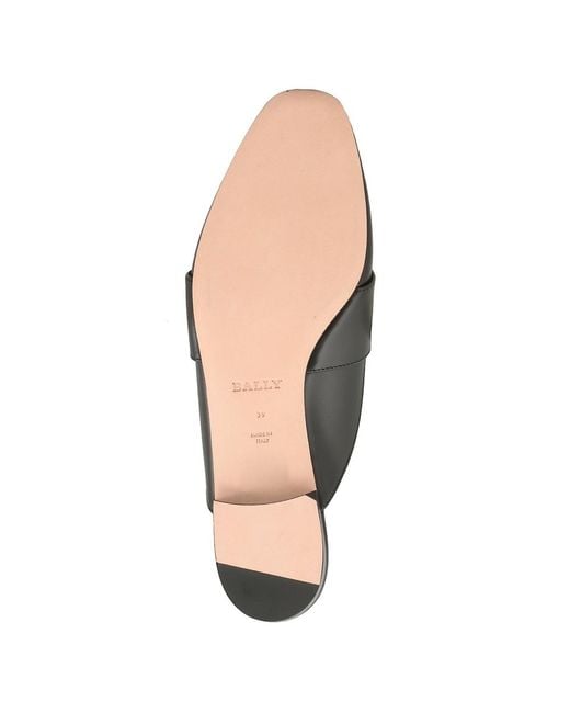 Bally Black Janesse Mules