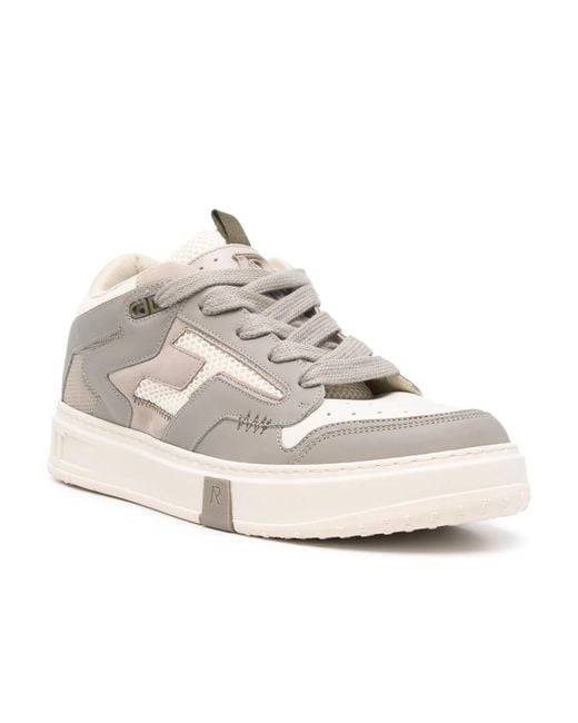 Represent White Reptor 2 Lace-Up Sneakers for men
