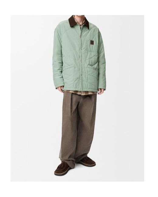 Loewe Green Padded Overshirt for men