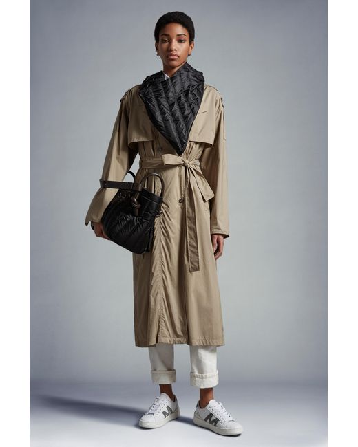 Moncler Natural Deva Trench Coat