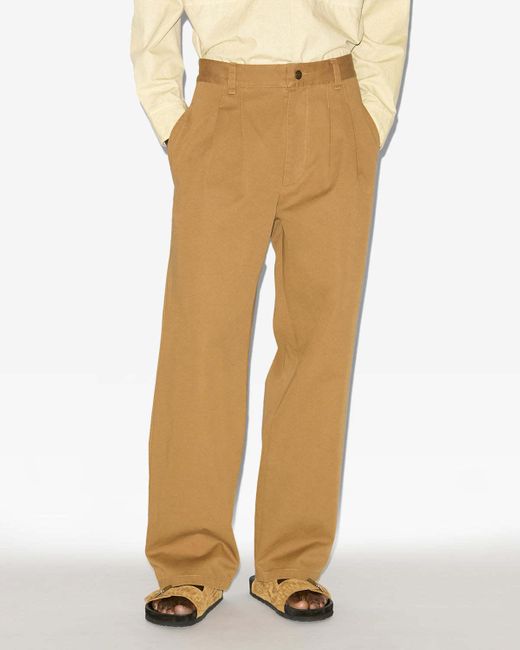Isabel Marant Kostin Pants in Brown for Men | Lyst