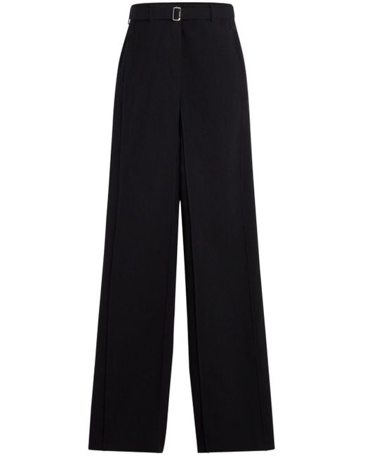 Lanvin Blue Belted Trousers