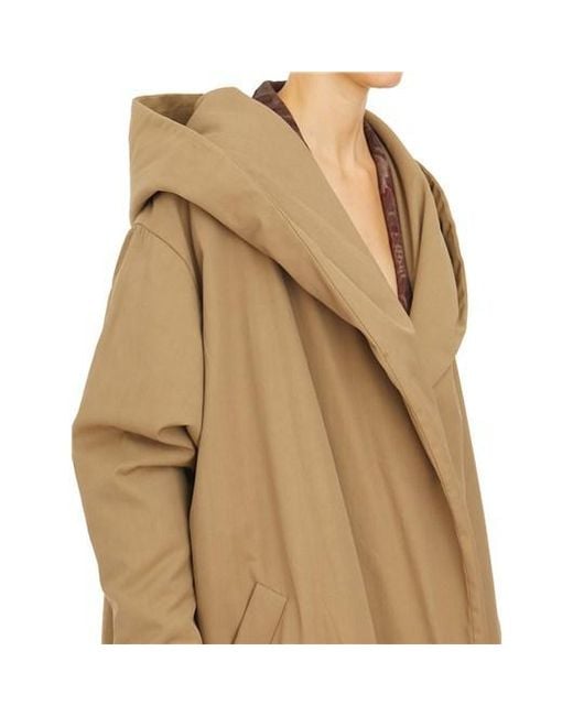 Uma Wang Natural Long-Sleeved Cardigan Coat