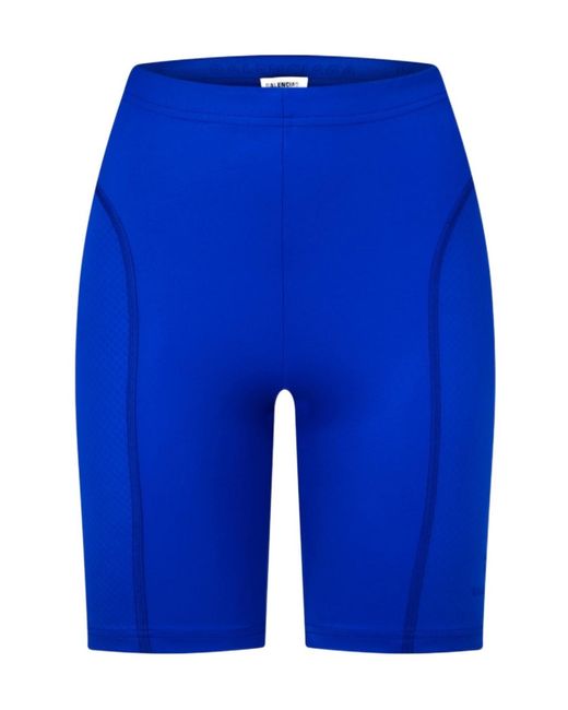 Balenciaga Blue Cycling Shorts