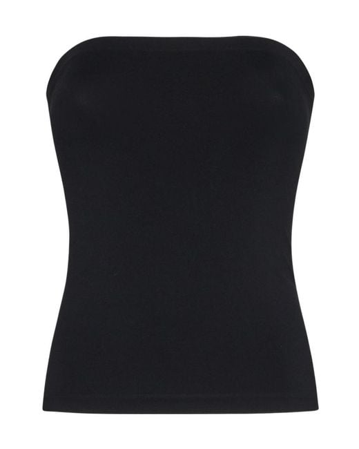 Wolford Black Fatal Strapless Top
