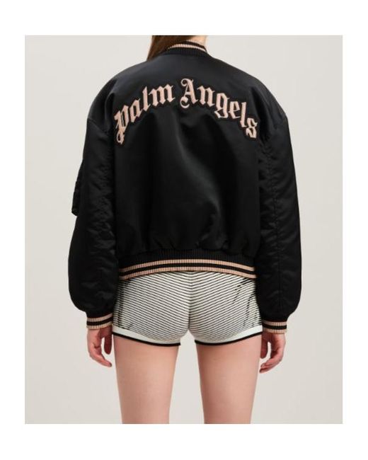 Palm Angels Black Jackets