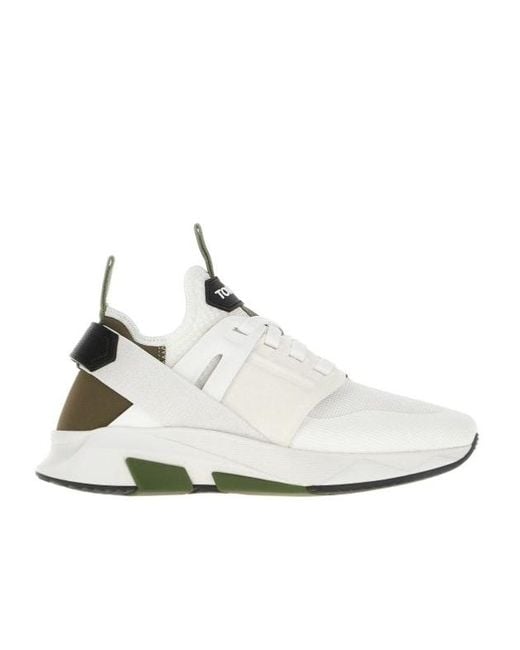 Tom Ford White Jago Sneakers for men