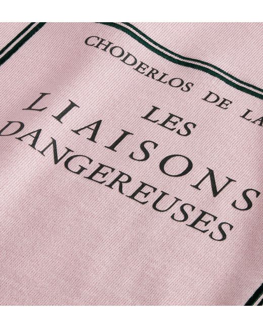 Dior Pink Book Cover Hooded Sweatshirt