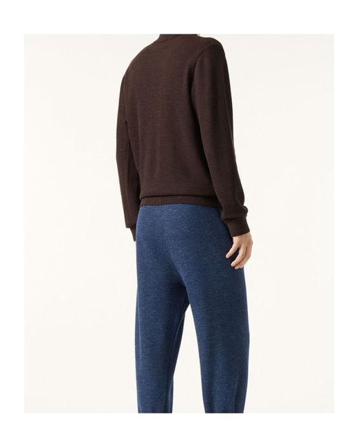 Loro Piana Brown Gokarna Polo Sweatshirt for men