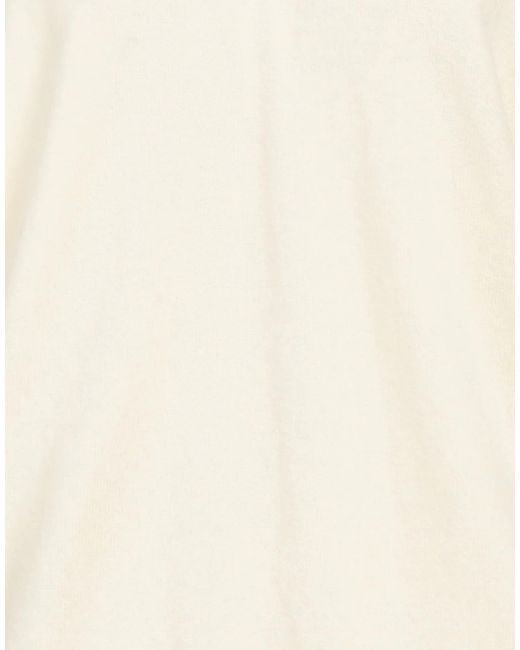 Sportmax White Lightweight V-Neck Long-Sleeve Knit Top