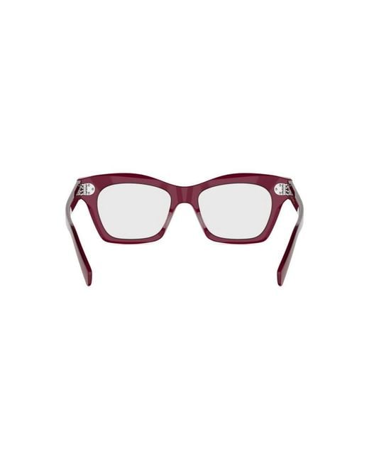 Céline Pink Full Frame Plain Mirror