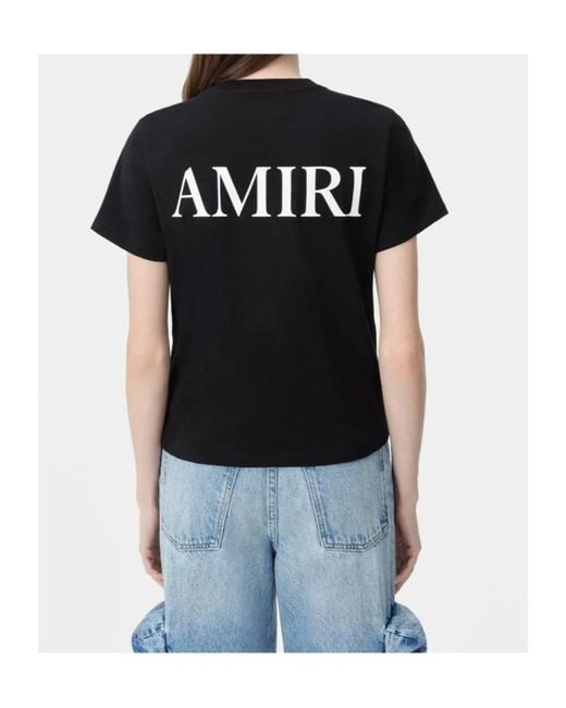 Amiri Black Ma Core Logo T-Shirt