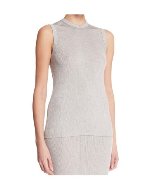 Tom Ford Gray Crew Neck Vest