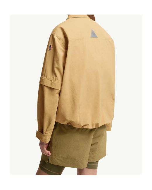 Moncler Natural Grenoble Aubenas 2-In-1 Shirt Jacket
