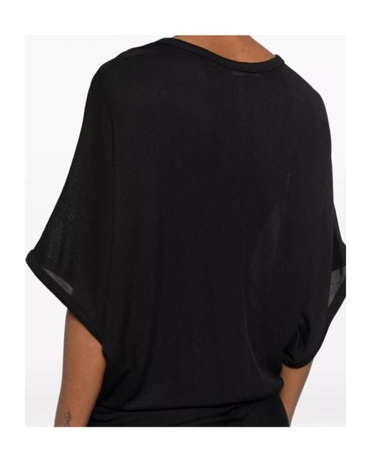 The Row Black Delyra Jersey Long Dress