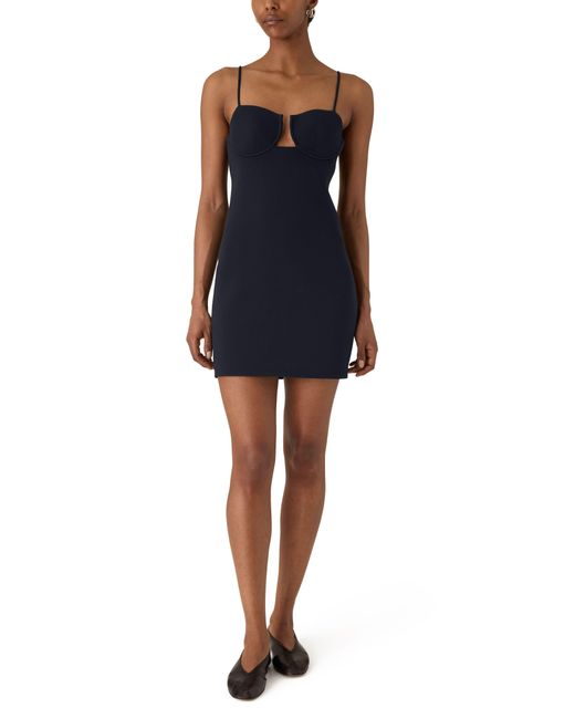 Givenchy Black Cutaway Mini Dress