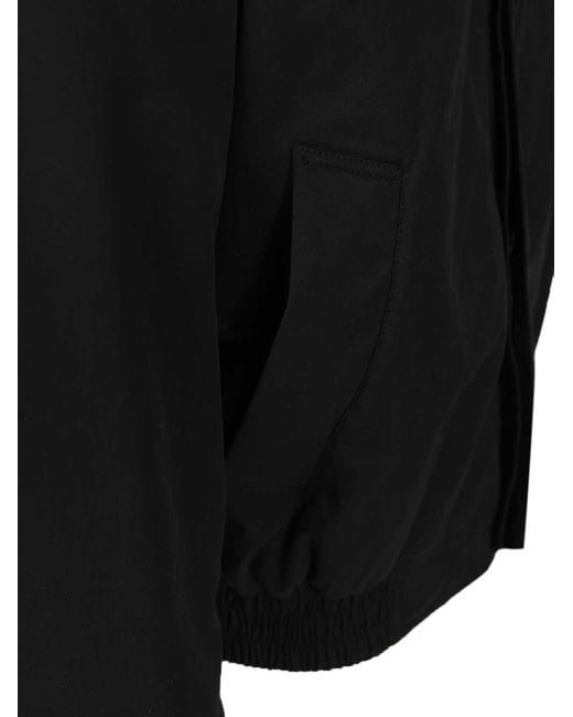Saint Laurent Black Cassandre Short Jacket for men