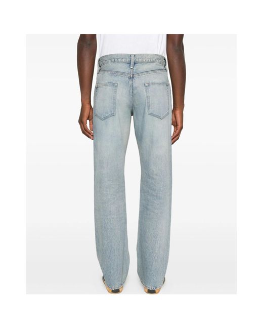 Fear Of God Blue Straight-Leg Denim Jeans for men