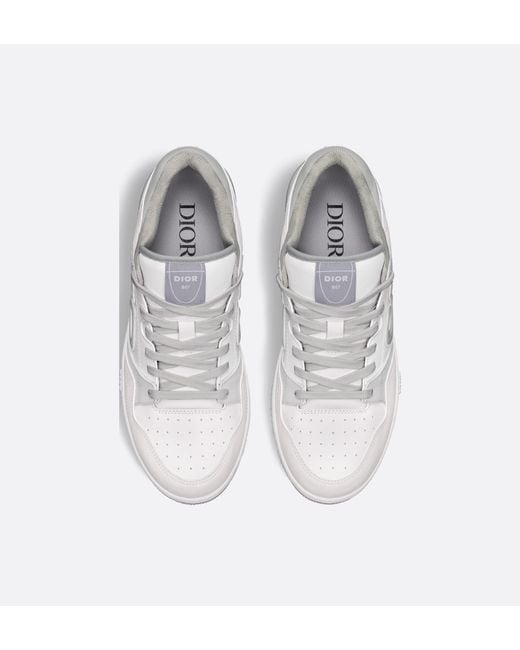 Dior White B57 Dribble Low-Top Sneaker for men