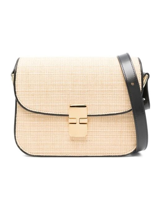 A.P.C. Natural Grace Clasp Fastened Small Shoulder Bag