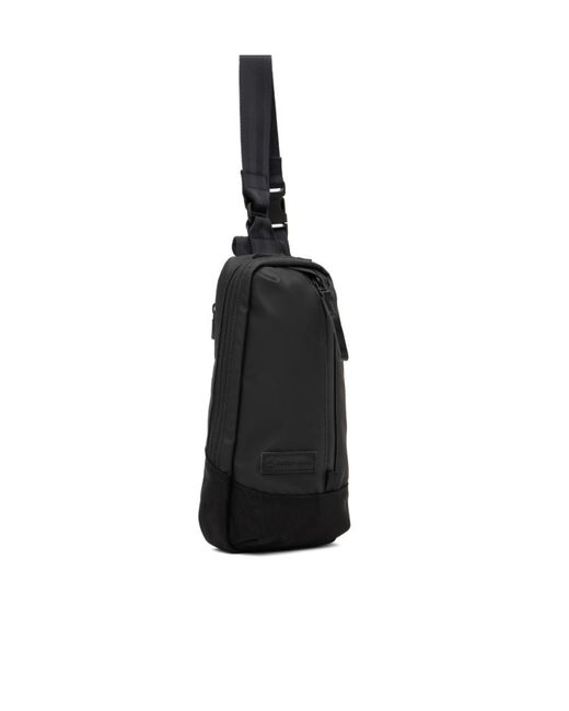 Master Piece Black Logo Backpack for men