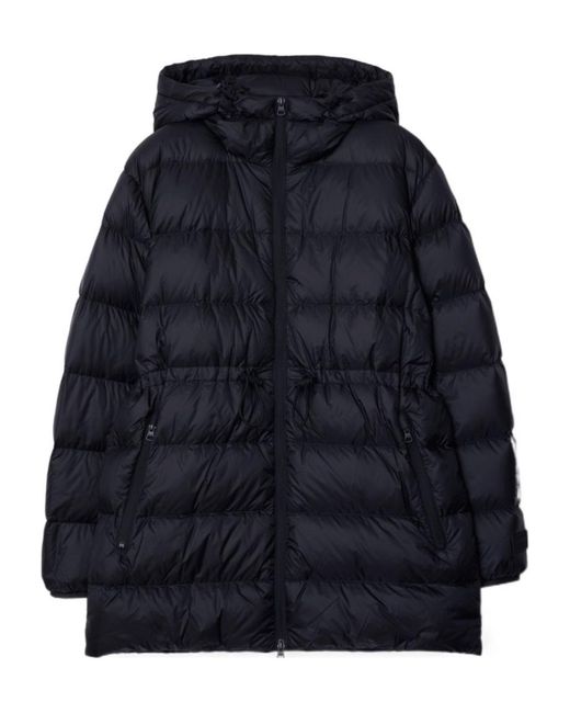 Burberry Blue Nylon Puffer Jacket